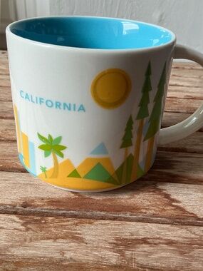 Starbucks "You are Here" collection California mug